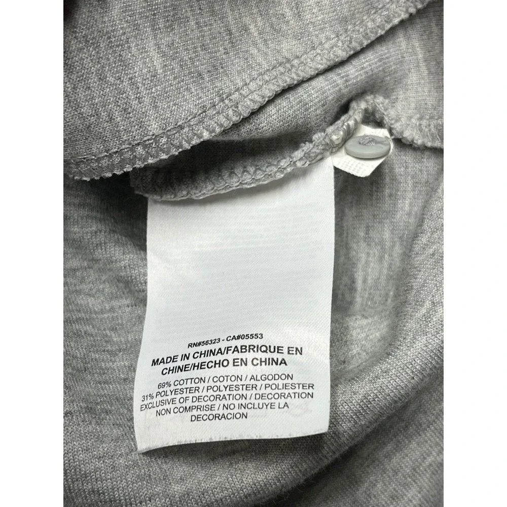 Nike Women's Asymmetrical Zip Hoodie Gray Black‎ Scuba Techwear Style Size M